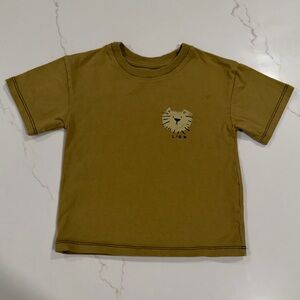 H&M toddler Lion Graphic T-Shirt - Brown